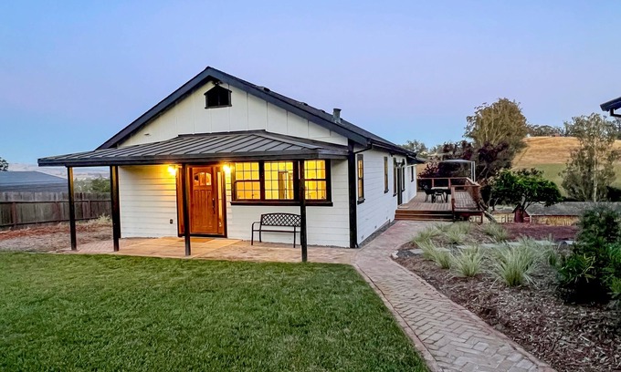 Penngrove Casa | Enjoy privacy and a quiet setting with hill views and modern amenities
