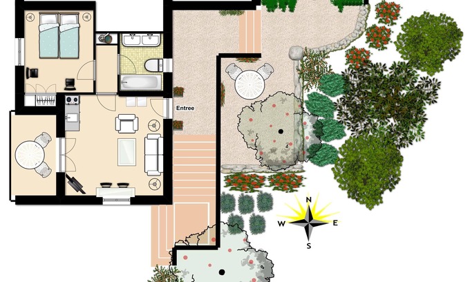 Montbrun-les-Bains Apartamento | Enjoy Provence around Mont Ventoux for biking and/or hiking