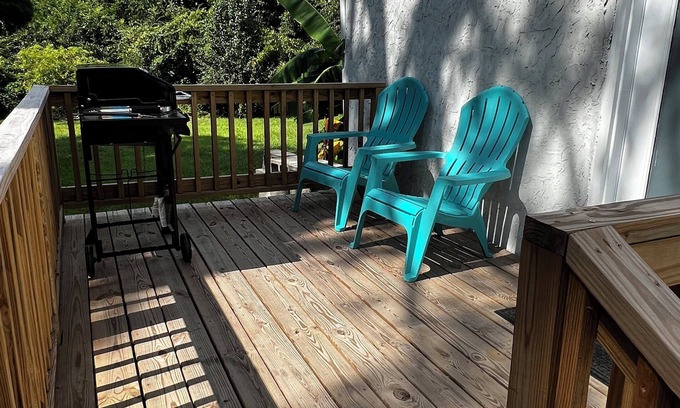 Hampstead Apartamento | Pacman, terraza con parrilla en una calle tranquila y segura con playa cercana
