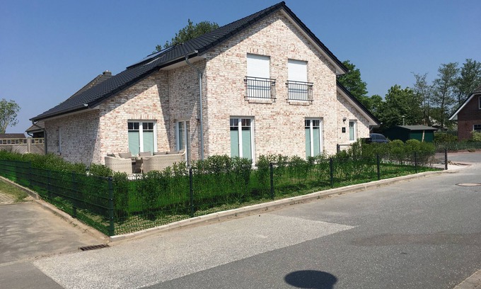 Westerdeichstrich Apartamento | Disfrute de las vacaciones de sus sueños en un nuevo edificio de 72 metros cuadrados con 3 habitaciones y 4 **** FW-DG