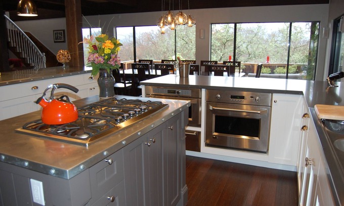 Calistoga Casa | Casa del animador con cocina del chef con vista al valle de Napa