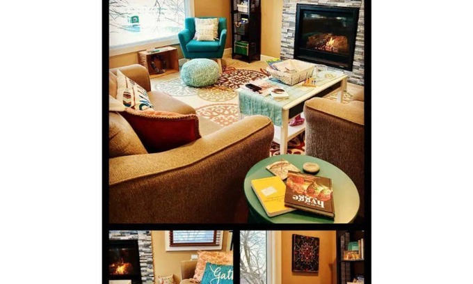New Prague Cabaña | Entire COZY Lake Cottage! So charming GREAT Views!