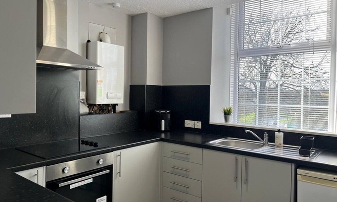 Barnsley Apartamento | Entire Flat|Barnsley Centre | 3 Bedrooms| 7 Guests