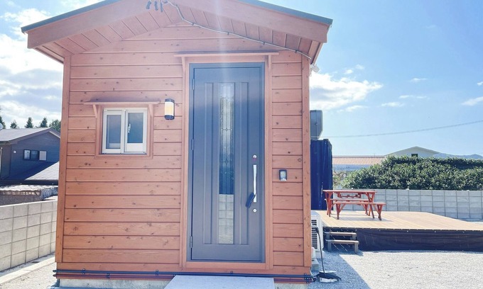 Sakiyama Cabaña | Entire house available Wheelchair accessible log house for up to 5 people /Kunigami-gun Okinawa