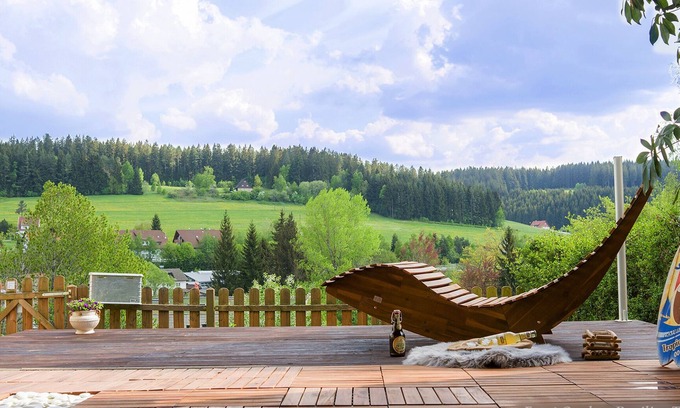Unterkirnach Casa | Entire house in BlackForest with mountain view,private Gym,Sauna,Garden,Terraces