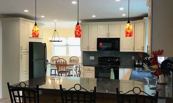 Pipes Cove Casa | Entire, new, roomy, village beach house close to beach, park, and town center