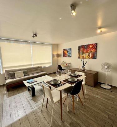 Apoquindo Apartamento | Equipado Estudio en Los Dominicos
