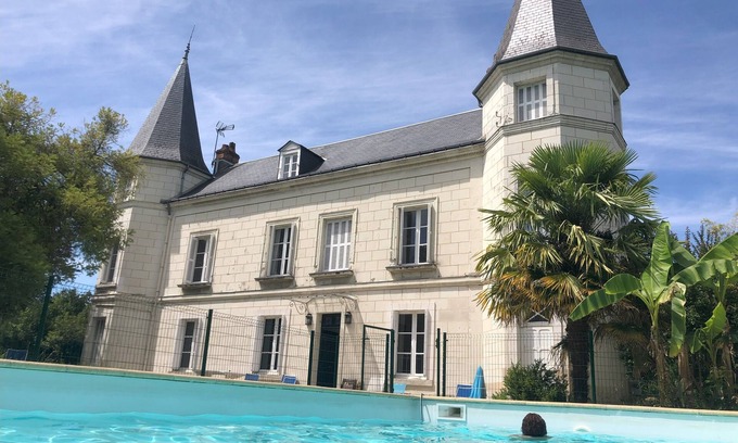 Saint-Avertin Chalet De Esquí | Ermitage Poolside