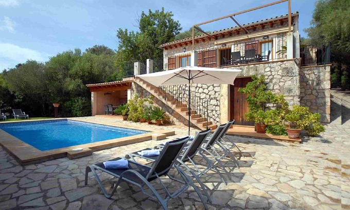 Buger Cabaña | Es Puchet, Chalet de vacaciones con vistas preciosas en Buger, Mallorca