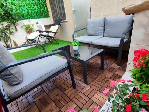 Oropesa del Mar Apartamento | Escapada en Pareja con Jardín Privado - 100 m del Mar