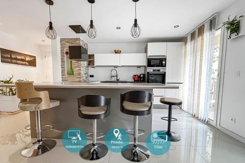 Pasteur Apartamento | Escapade à Nice - T2 lumineux avec balcon & clim