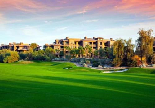Palm Desert Casa | Escape the heat of Palm Desert in all the 3 pools with waterslide at this great resort 2BD condo