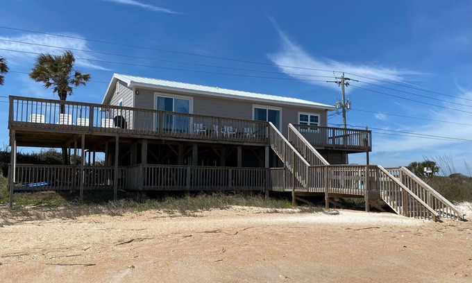 South Ponte Vedra Beach Casa | Nuevo en VRBO ON THE BEACH BeachHouse 2BR / 2BA, duerme 6-8