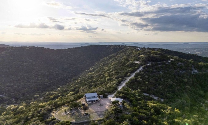 Pipe Creek Casa | Escape to your private sanctuary nestled atop a serene hill with amazing views.