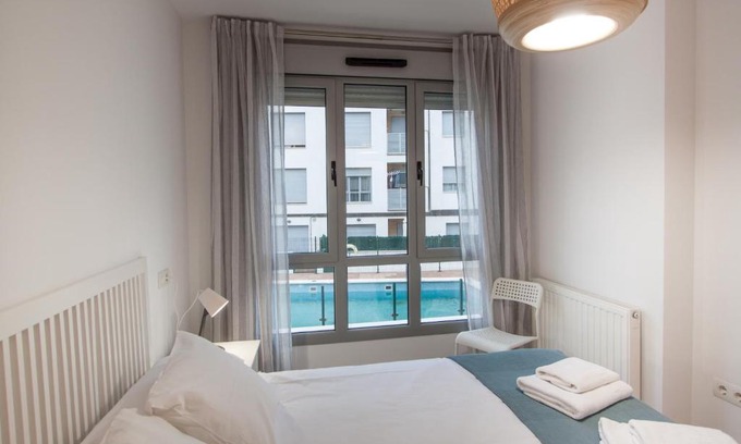 Posada de Llanes Apartamento | Esguil, apartamento con piscina, a 3 km de la playa VUT-2995-AS