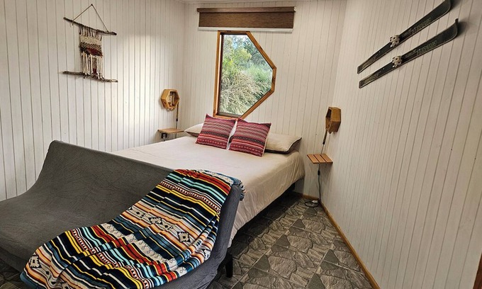 Pucon Cabina | Cabaña del Eskiador con Vista al Volcán Villarrica