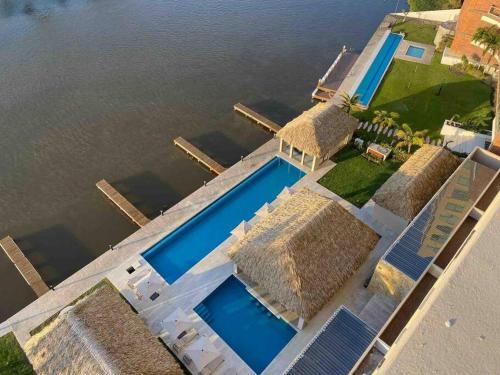 Boca del Río Apartamento | Espectacular Vista 5 per 4cam Alber Gym Balcon