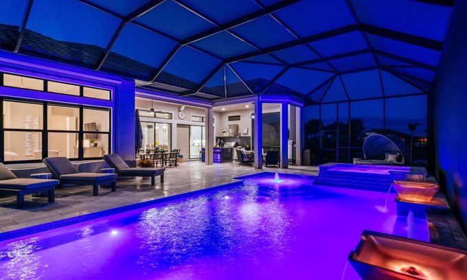 Naples Casa | Casa de lujo, Resort Living, Golf / Tennis / Pickle ball, piscina privada / spa, chimenea