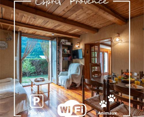 Les Thuiles Apartamento | Esprit Provence - Jardin - Parking