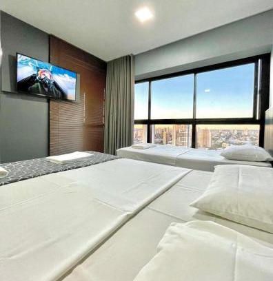 Jardim dos Estados Apartamento | Estúdio no 27º Andar com Vista p/Av. Afonso Pena