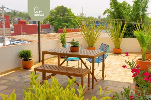 Barrio de Jalatlaco Apartamento | Estancia intima con terraza en Oaxaca Pet Friendly