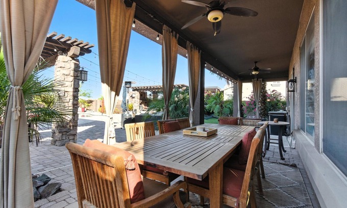 Estrella Mountain Ranch Cabaña | Estrella-resort Style Pool&yard-estrella Mountain