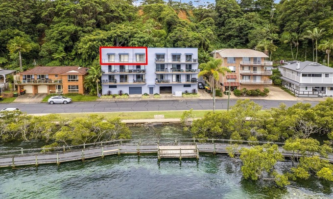Nambucca Heads Apartamento | Estuary - Chasing water views? TOP floor unit certainly delivers this & more!
