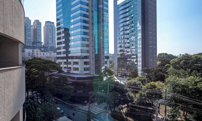 Brooklin Novo Apartamento | Estudio com AC e vaga