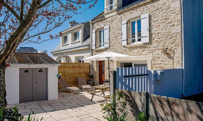 Etel Villa | Étel - Casa renovada 4 pers. con jardín, terraza y aparcamiento