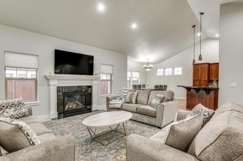Junction City Casa | Eugene Area Home 18 Mi to U of O!