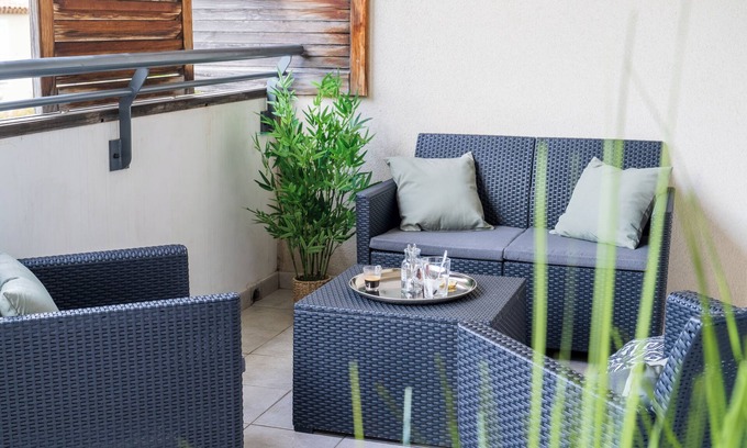 Vielle-Chapelle Apartamento | Evasion chic-Plages Terraces, air conditioning, parking