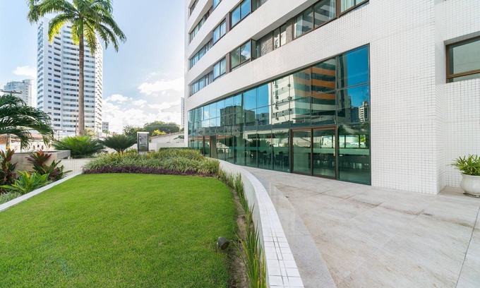 Boa Viagem Apartamento | Excelente flat em Setúbal, Boa Viagem 1Q 3 pessoas. Conforto e ótima localização PM802