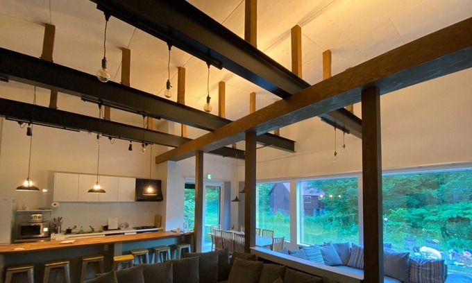 Akaigawa-mura Casa | Excellent access to Kiroro ski resort BBQ right next to the river - The Skilas Kiroro / Yoichi-gun Hokkaidō