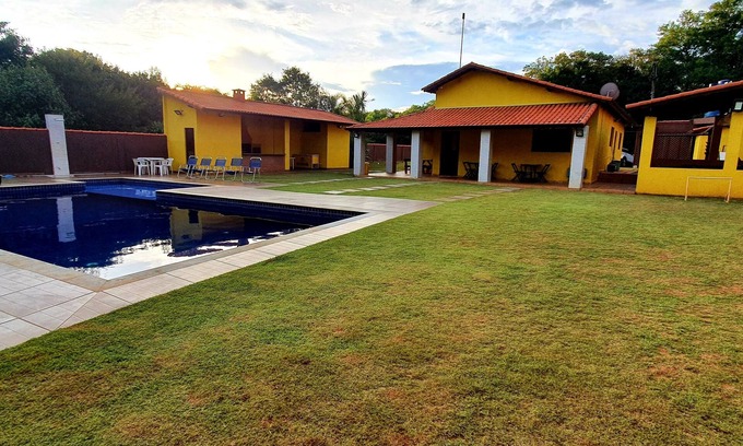 Ibiuna Casa | Excelente finca para relajarse y divertirse con completas de ocio, fiestas y eventos