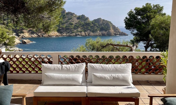 Ensues-la-Redonne Casa | Lujosa villa frente al mar con piscina, vistas al mar y cala excepcional