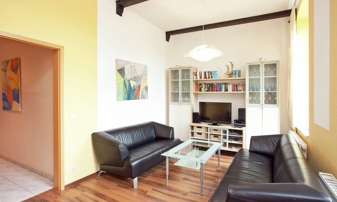 Grunhainichen Villa | Villa espaciosa en Borstendorf con una carpa