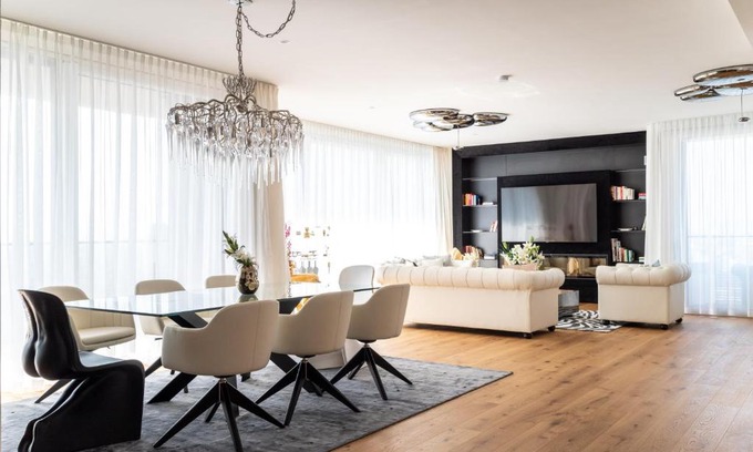 Erdberg Apartamento | Exclusive 2BR Skyline Penthouse by HM