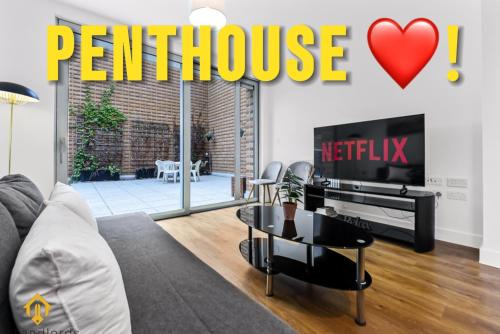 Bromley South Apartamento | Exclusive 3 bed 3bath Penthouse near Canary Wharf
