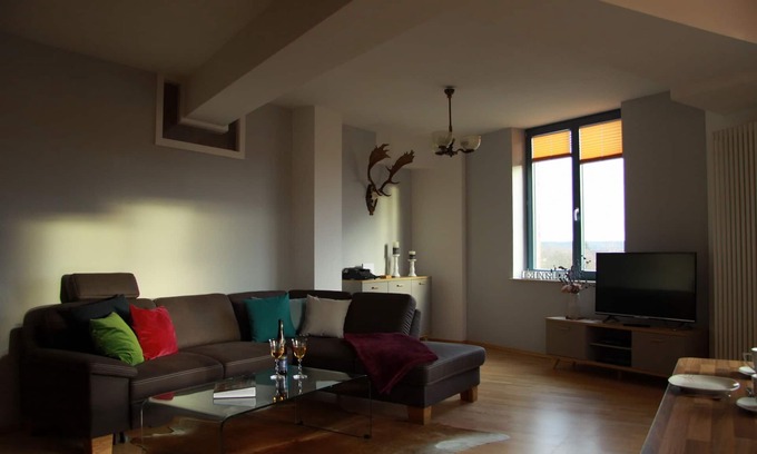 Guestrow Apartamento | Exclusivo y lujoso apartamento de diseño en el corazón de Güstrow, cerca de Rostock