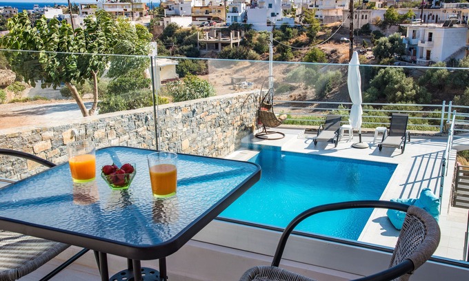 Makry Gialos Apartamento | Exclusivo apartamento tipo dúplex en una residencia de nueva construcción
