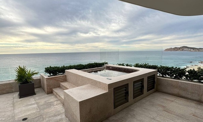 Rancho Cerro Colorado Complejo | Exclusive Garza Blanca Ocean front Penthouse in Cabo sleeps 8 ultra plush luxury