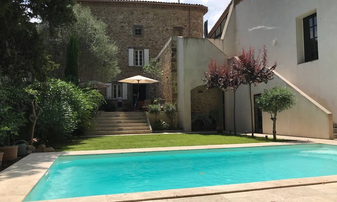 Luc-sur-Orbieu Casa | Exclusiva casa privada con piscina et servicio doméstico individual en Occitanie