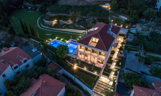 Split Villa | Villa Marnano Split-84m2 pool jacuzzi sea view