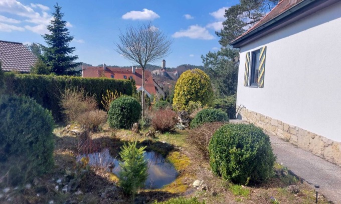 Neuhaus an der Pegnitz Casa | Exklusive Ferienvilla mit Fasssauna und Hottub