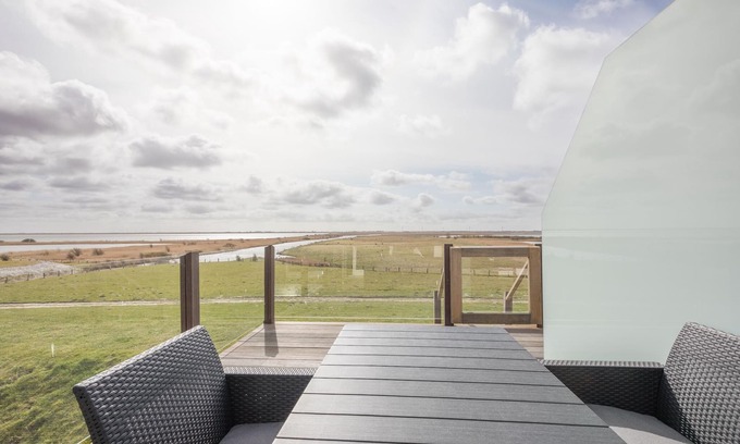 Hattstedtermarsch Apartamento | Exclusivo Wohnung auf dem Deich an der Nordsee