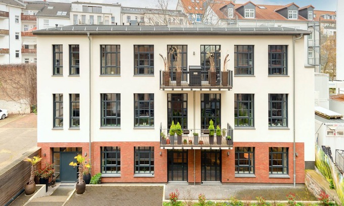 Zentrum-West Apartamento | Exklusives Loft im Zentrum von Leipzig