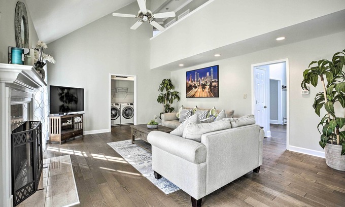 Lawrenceville Cabaña | Expansive Lawrenceville Home w/ Private Backyard!