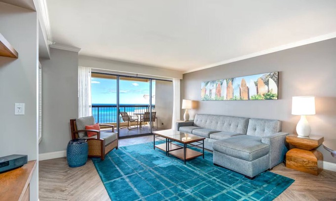 Honolulu Apartamento | Expansive Ocean View-Steps to Beach-Free Parking