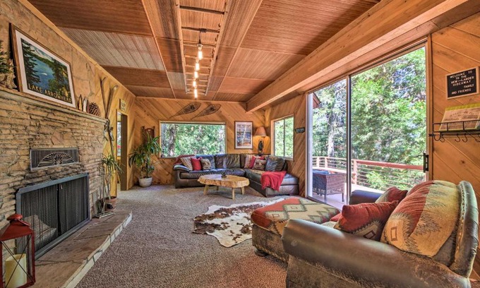Cedar Glen Casa | Expansive Retreat with Deck, Game Room and Lake Views!