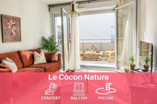 Pont des Demoiselles-Montaudran-La Terrasse Apartamento | Expat renting - Le Cocon Nature - Piscine